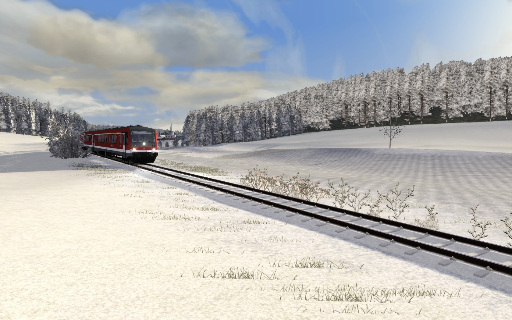 Winterliche Talfahrt