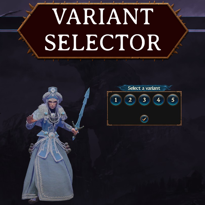 variants selection与龙同行适配