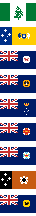 Australia State Flags