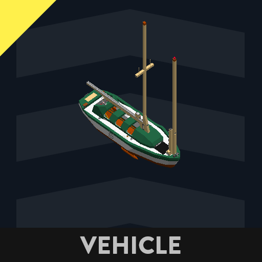 budget stripped back Stormworks starter sailboat. preview