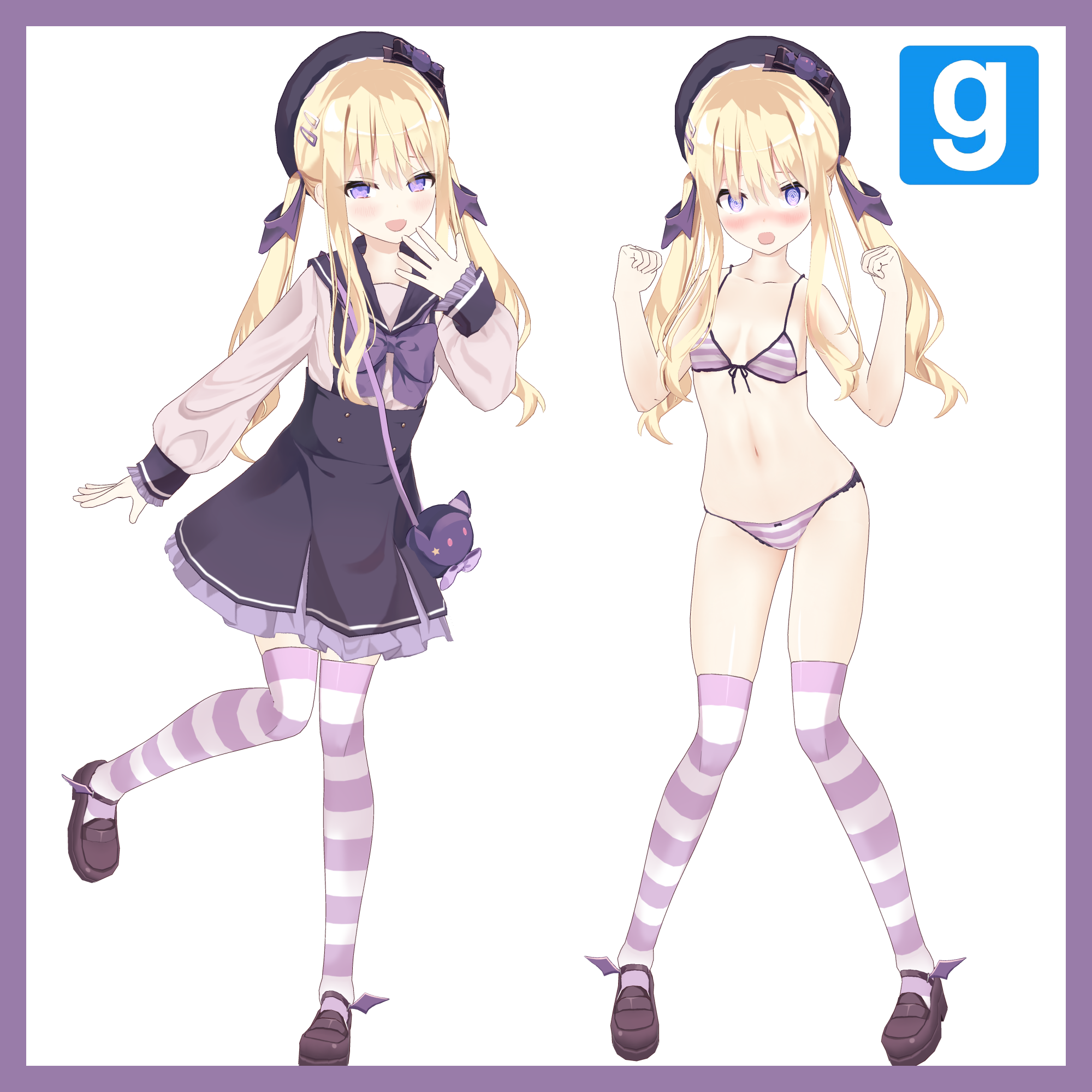 月紫アリアTsukushi_Aria - Playermodel & NPC preview