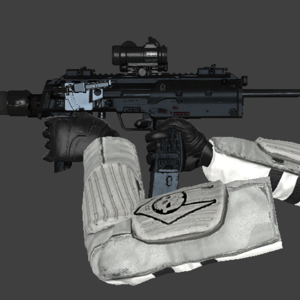 H&K MP7-SD Tact (SMG1) [NOW WITH C_ARMS!!]