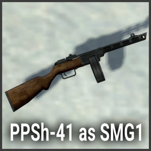 PPSh-41 Replaces SMG1