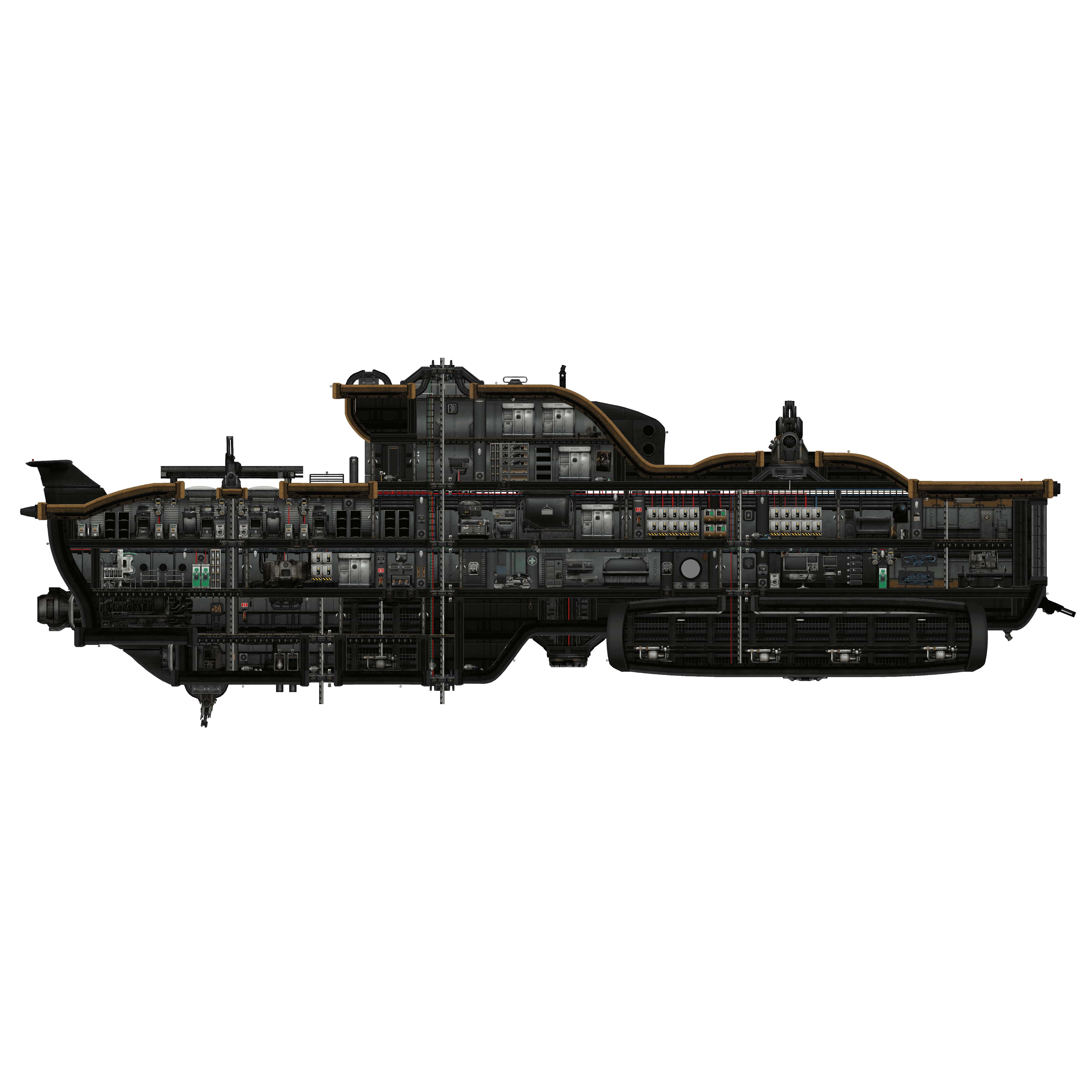 Barracuda -  Attack Submarine – Barotrauma Mod