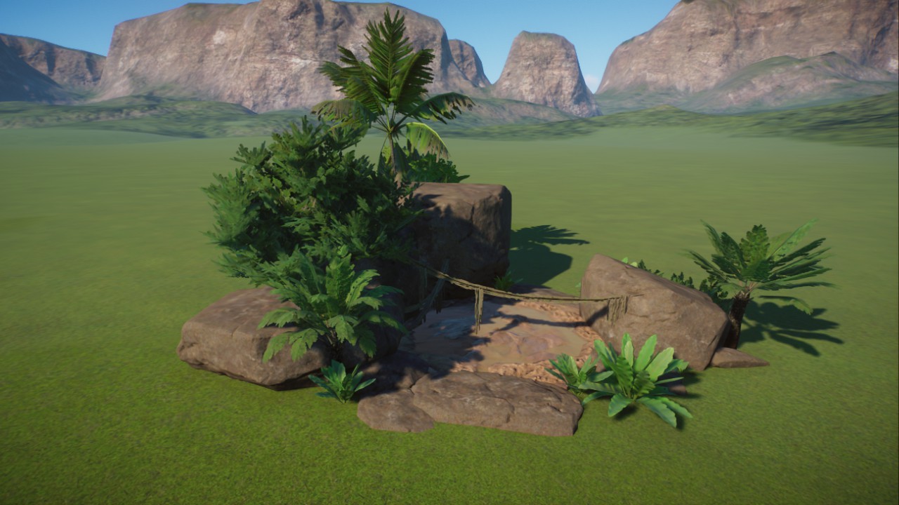 Tropical African Mud Pit