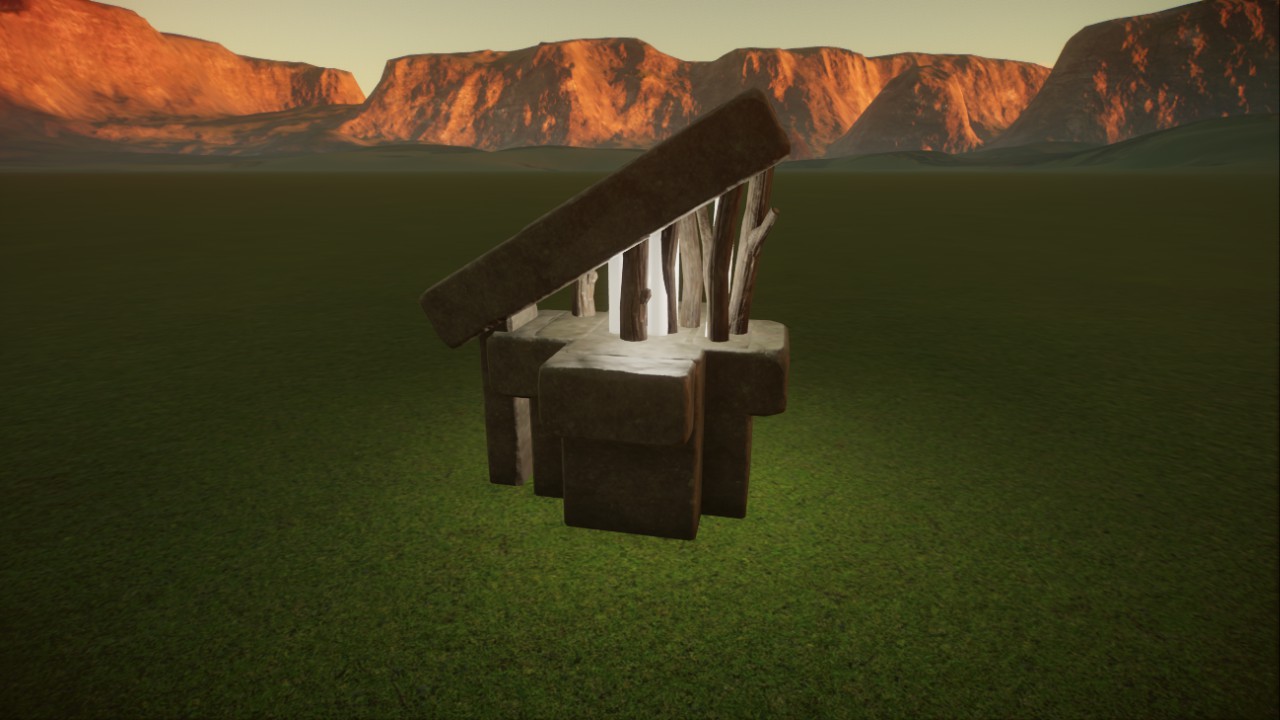 Ancient Temple Path Light