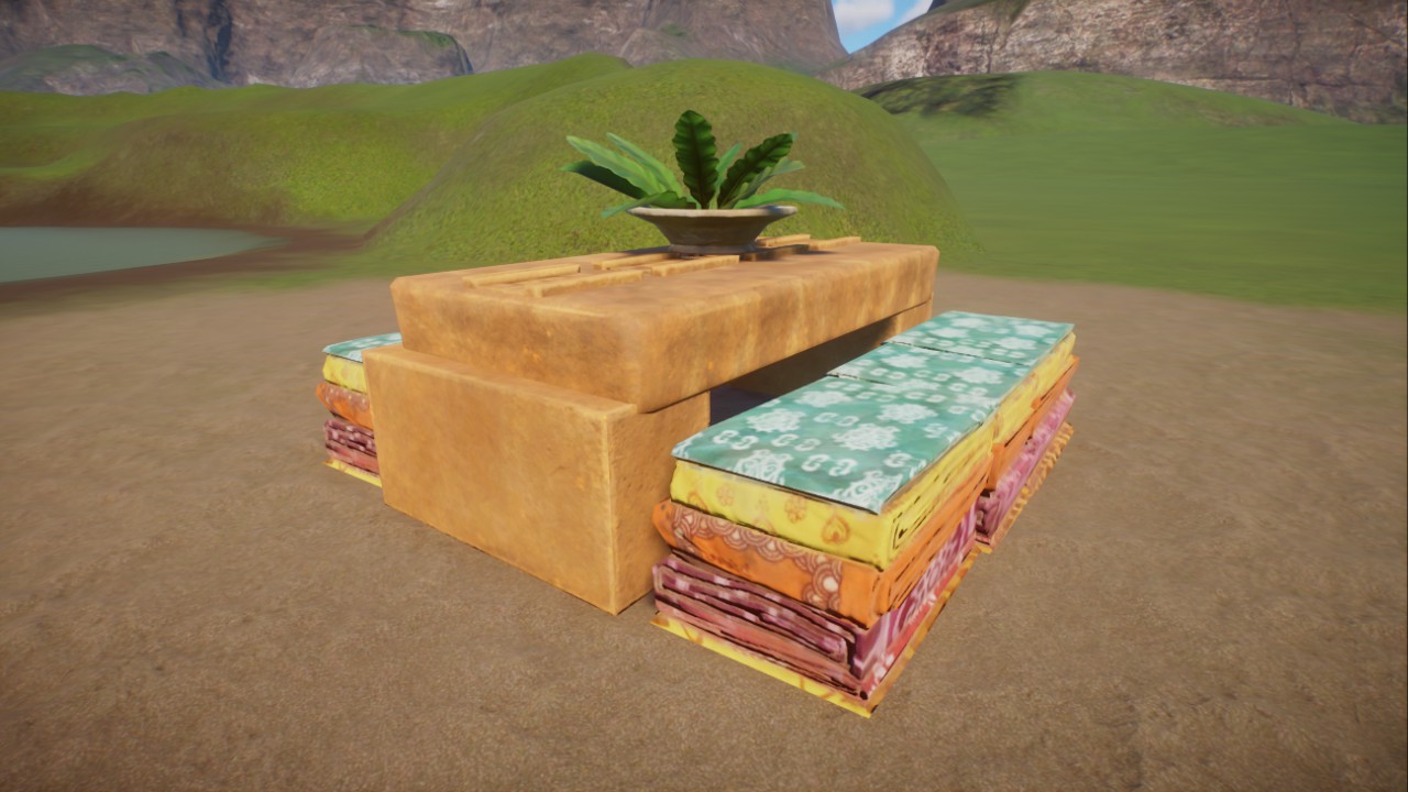 Indian Picnic Table Skin