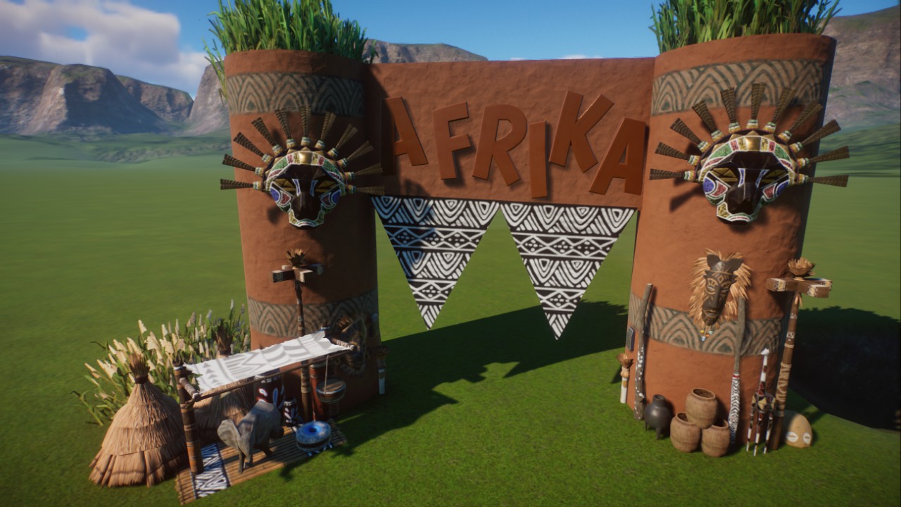 Africa entrance