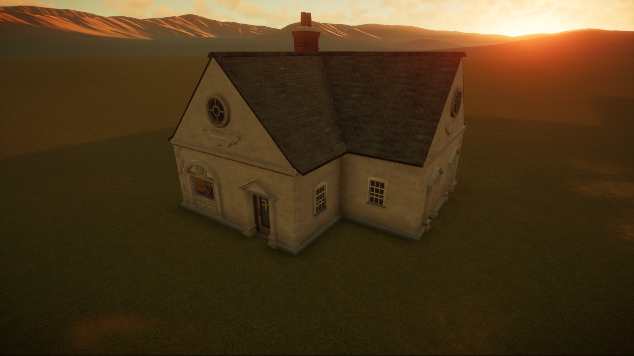 stone staff building - medium