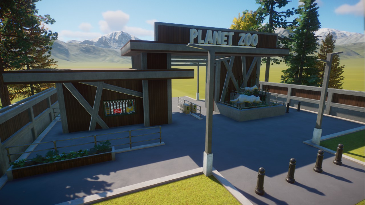 (Outdated) Modern Zoo Entrance