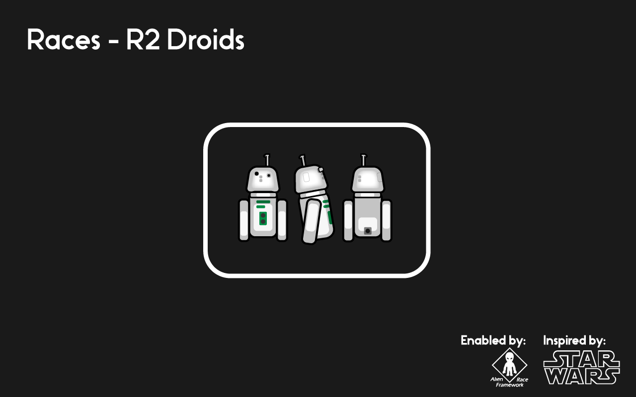 Races - R2 Droids mod preview for RimWorld