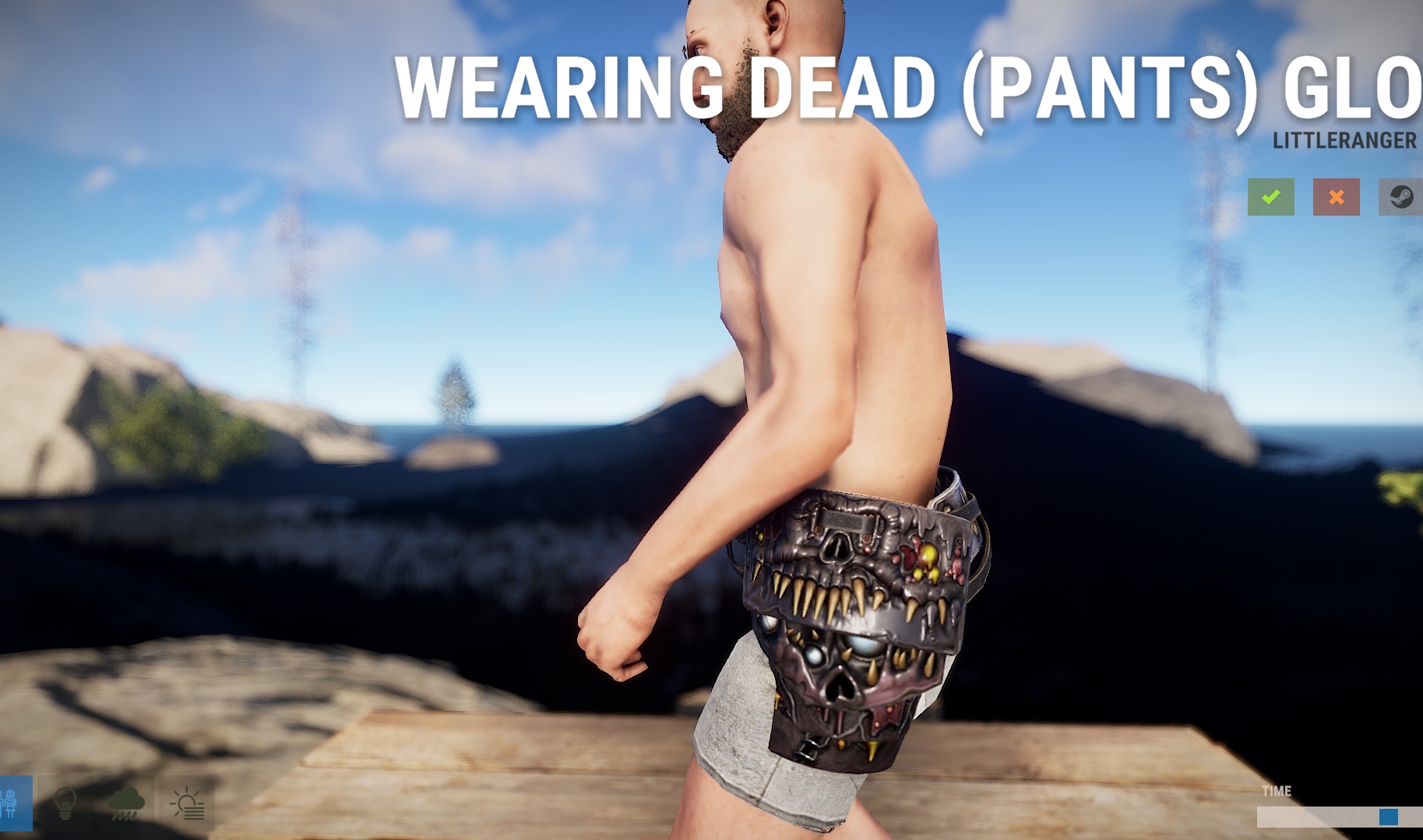 Metal Zombie Kilt