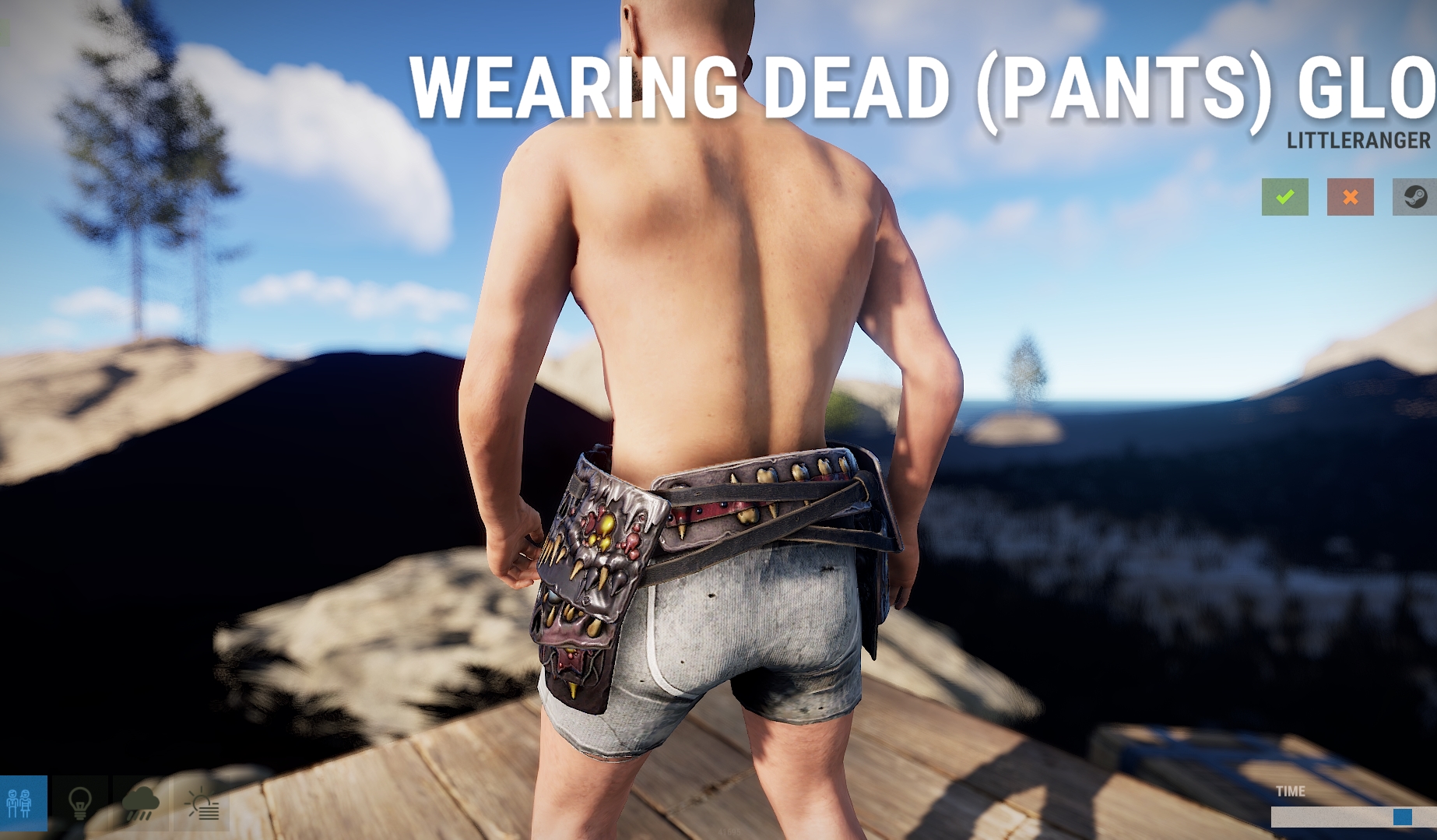 Metal Zombie Kilt