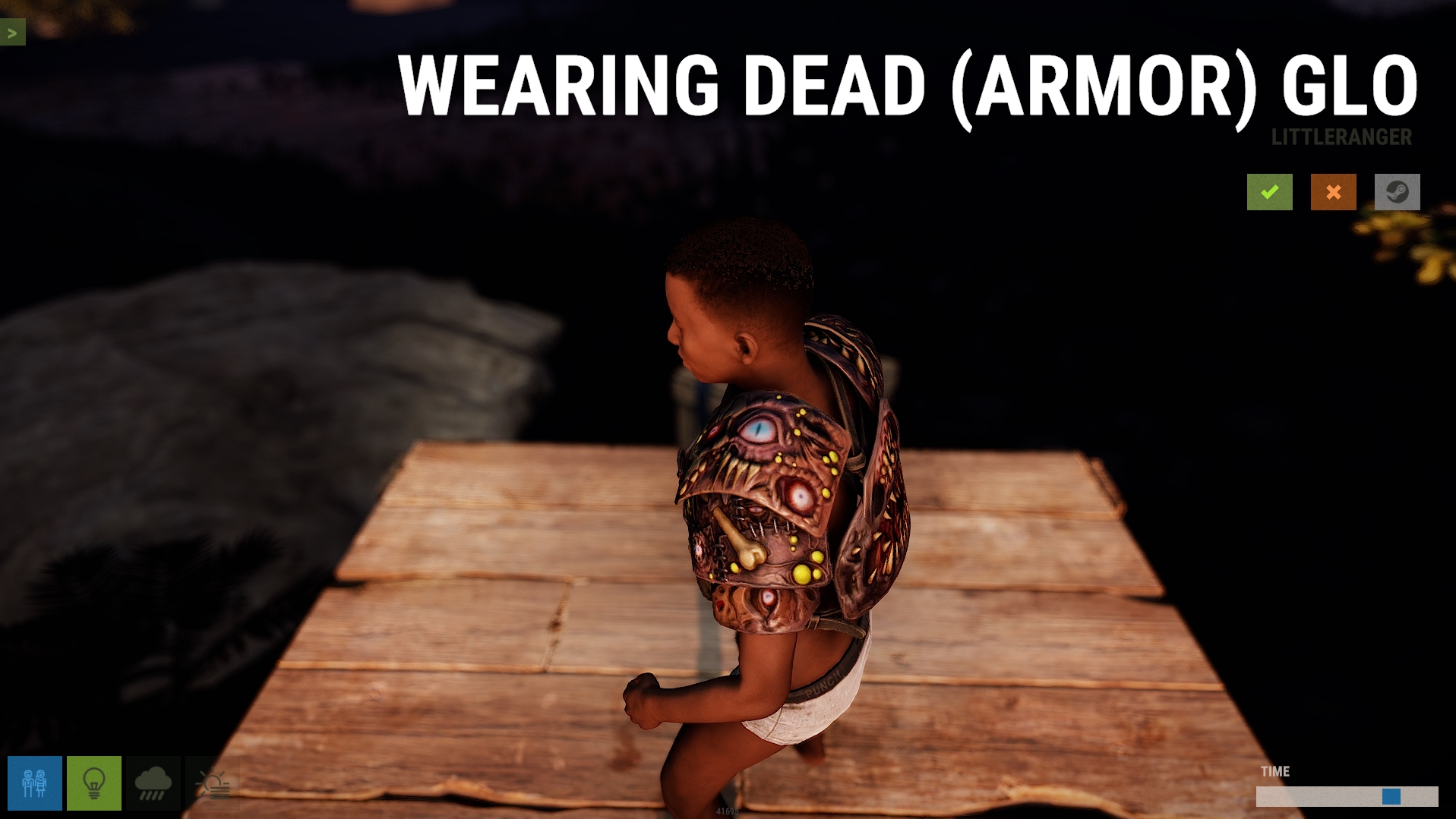 Metal Zombie Vest