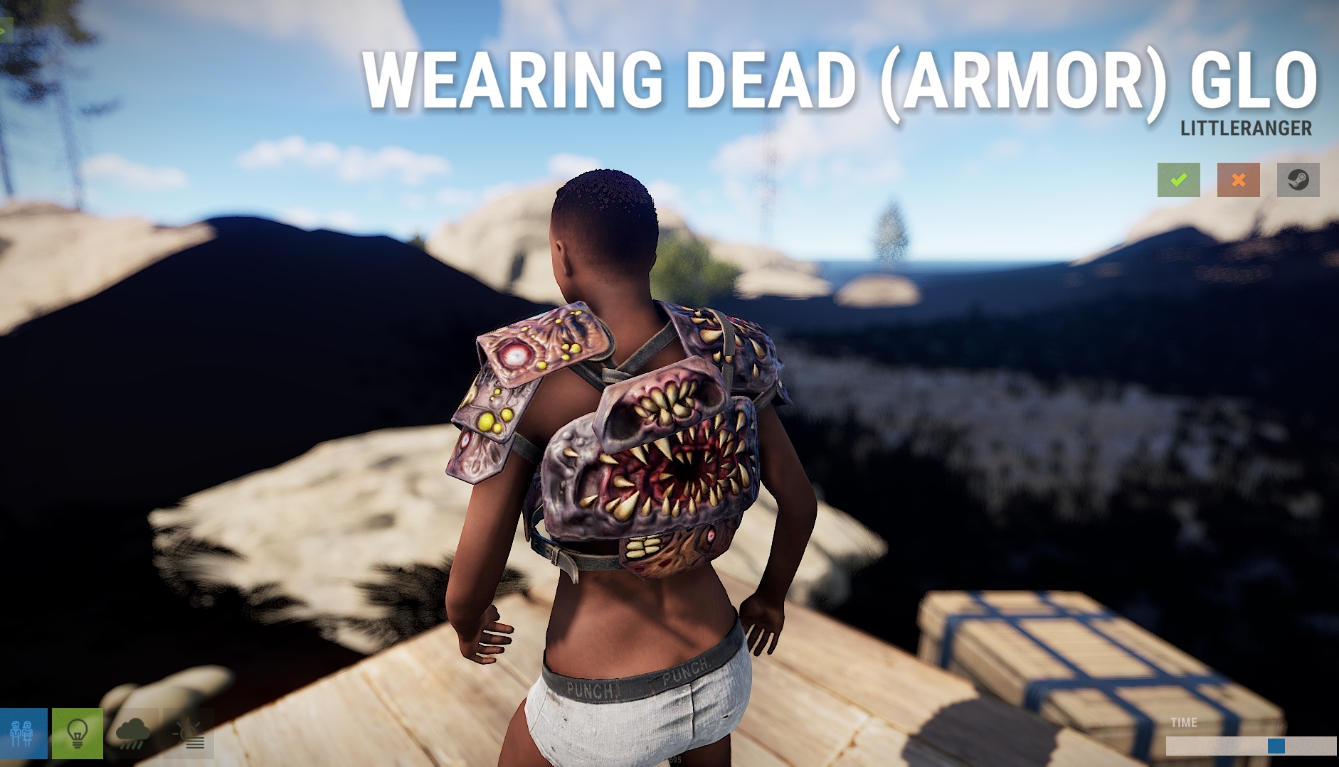 Metal Zombie Vest