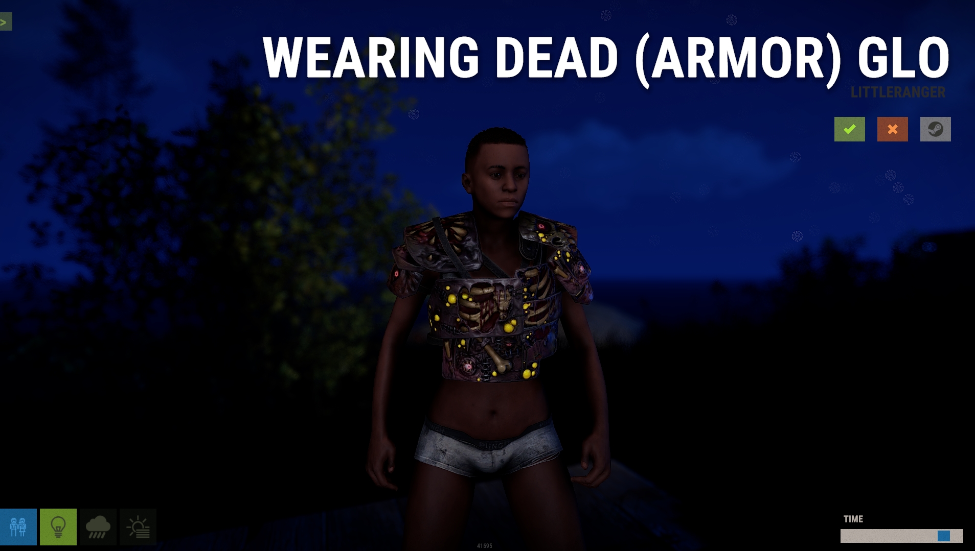 Metal Zombie Vest