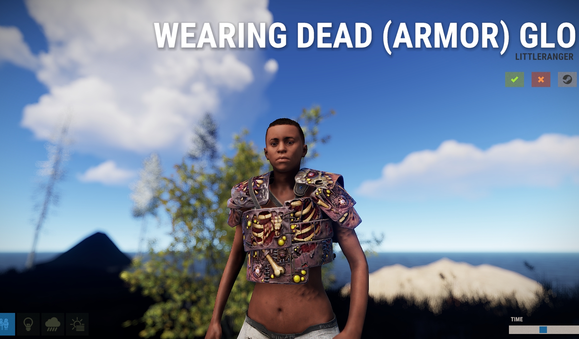 Metal Zombie Vest
