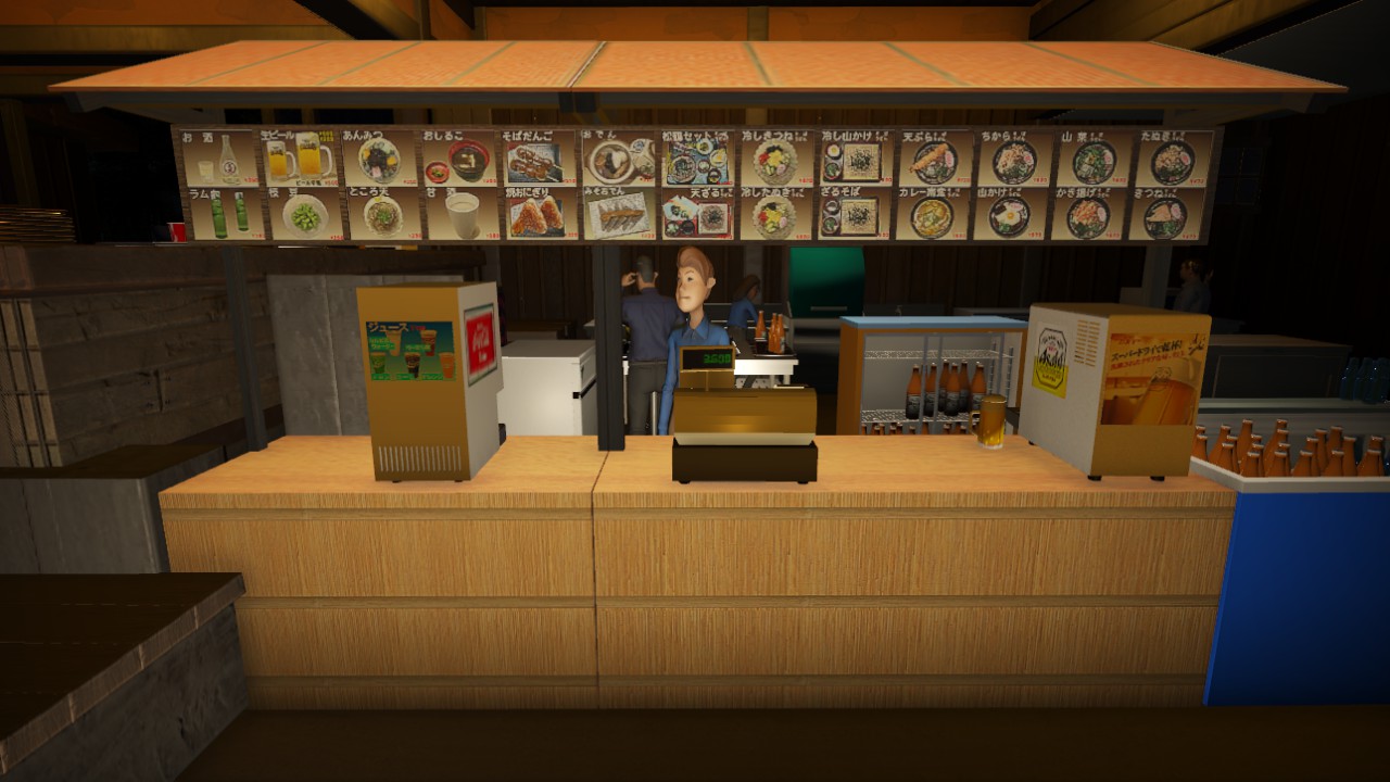 Ticket sales counter