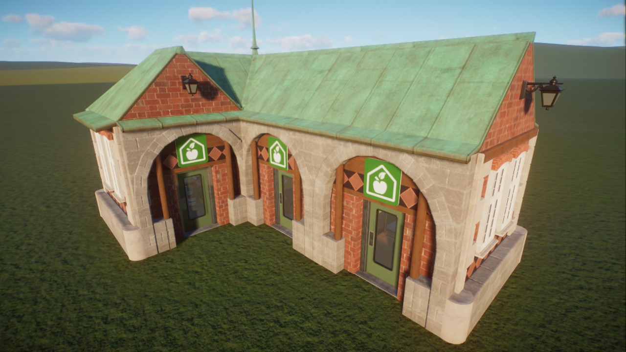 Copper/Brick 3x Keeper Hut preview