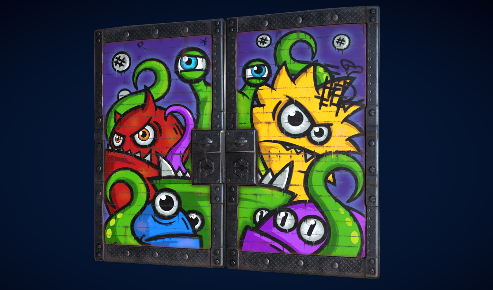 Monster Double Door