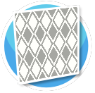Gray and White Diamonds