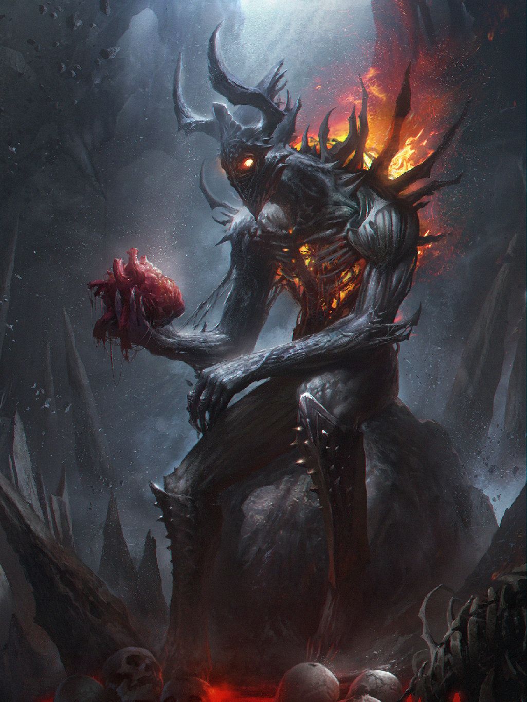 devil in a red dress call 911 Barren Gates