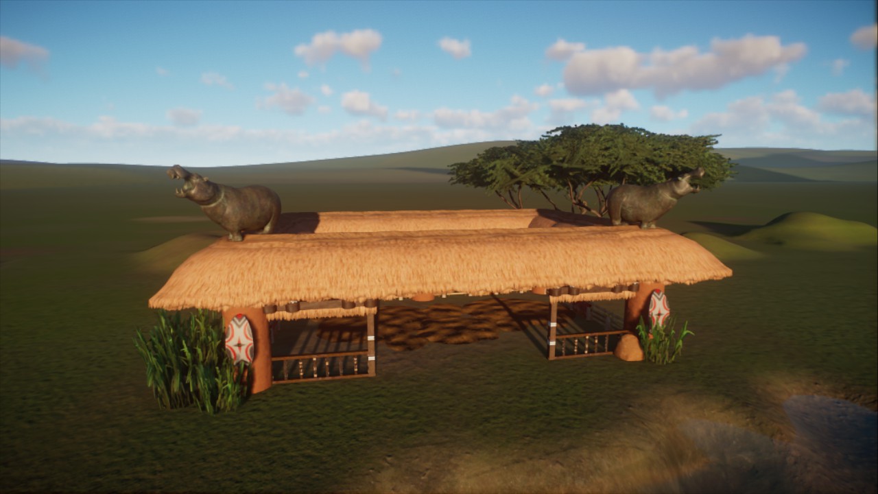 Hippopotamus house