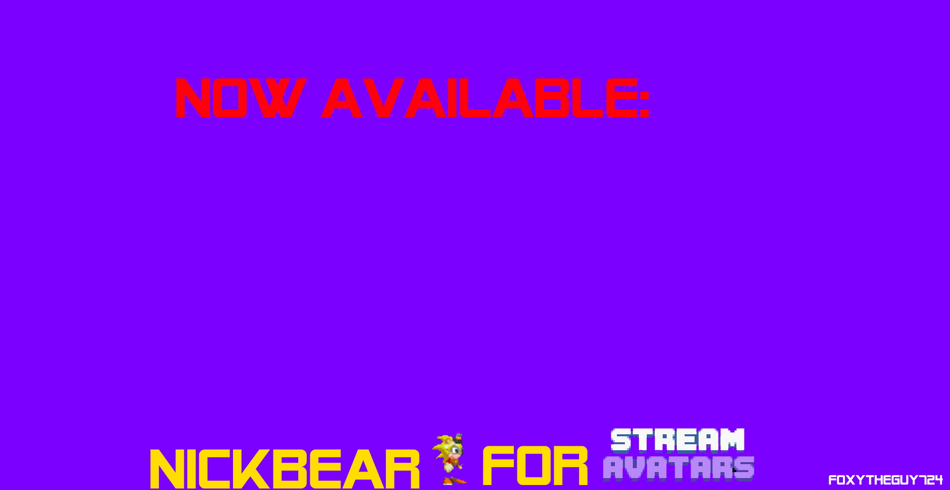 Nickbear Sprites