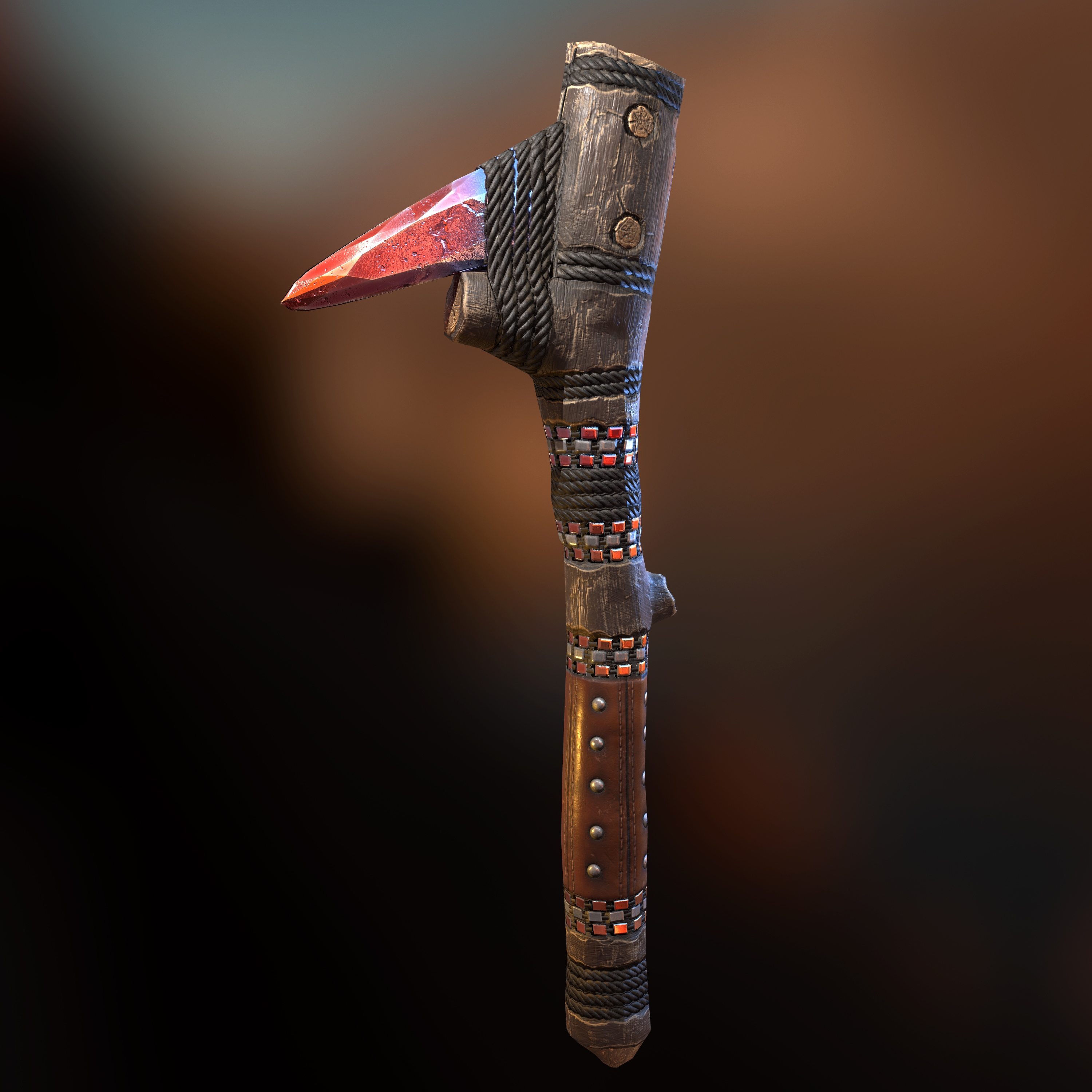 Morganite Pick Axe