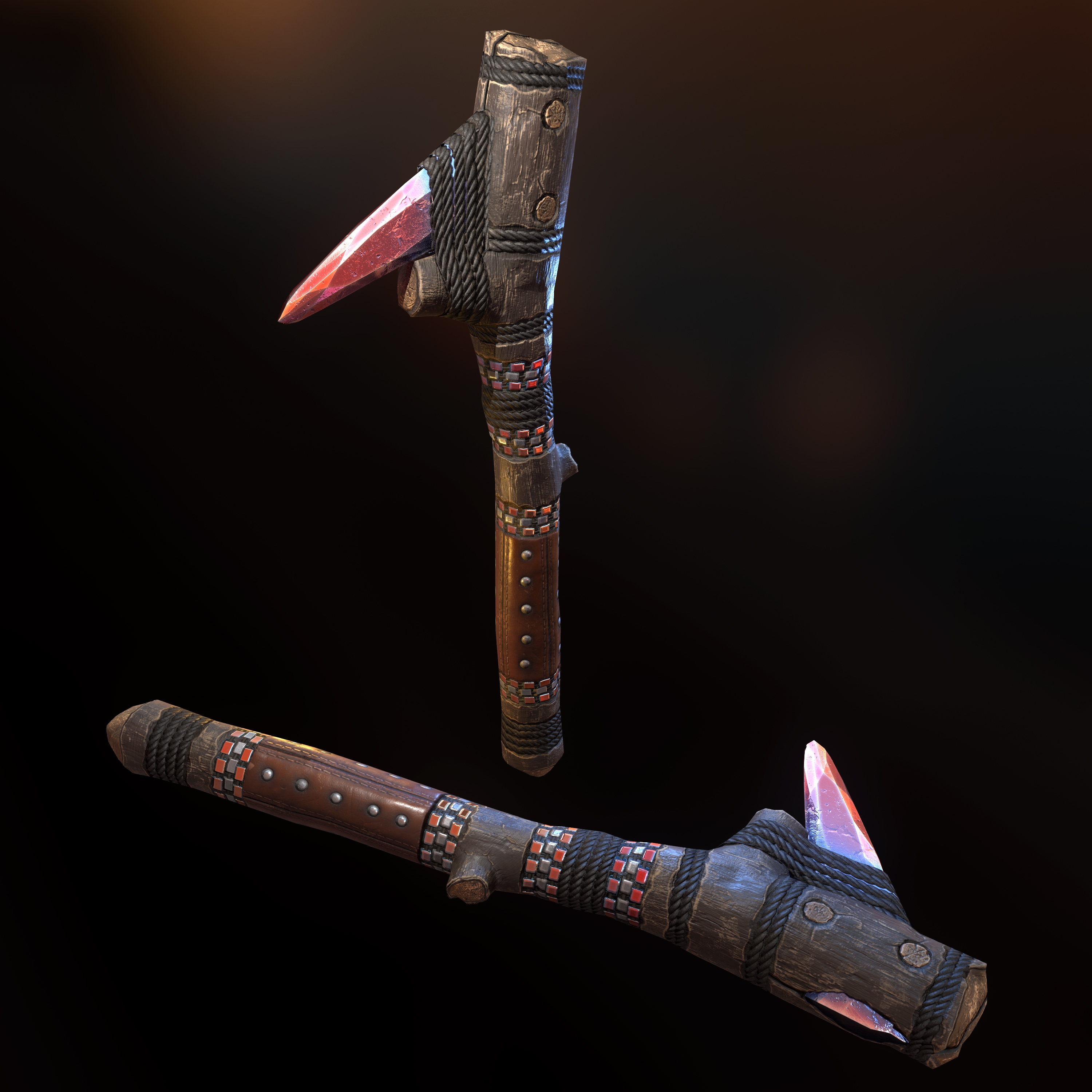 Morganite Pick Axe