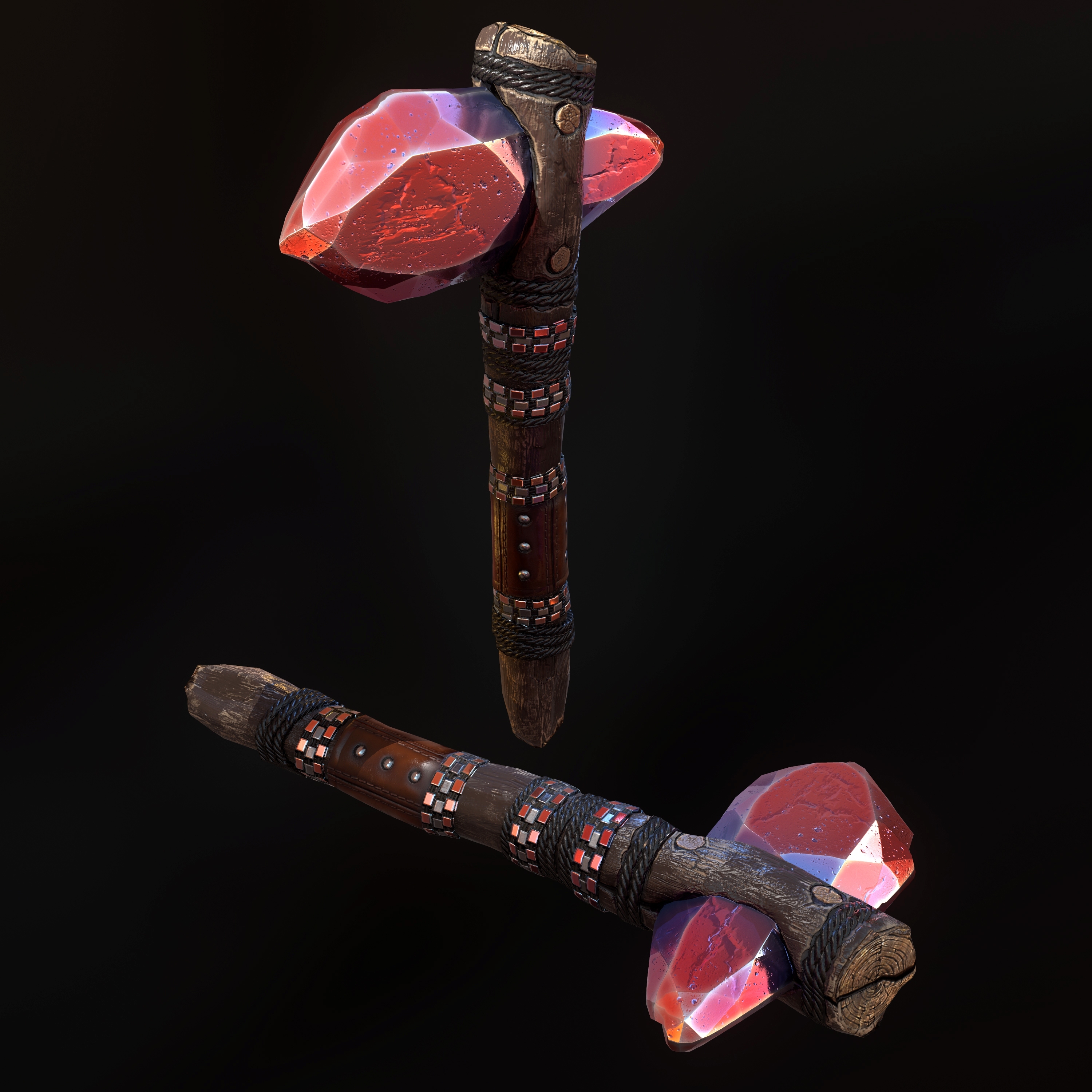 Morganite Hatchet