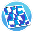 Abstrract Blue