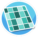 Teal Grid Std