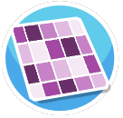 Purple Grid Std