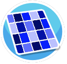 Blue Grid Std