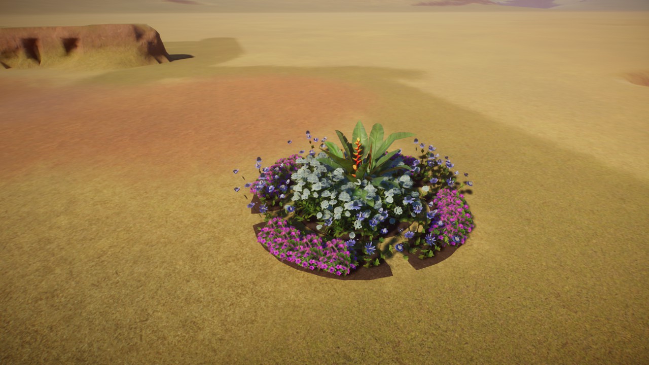 Round flower arrangement