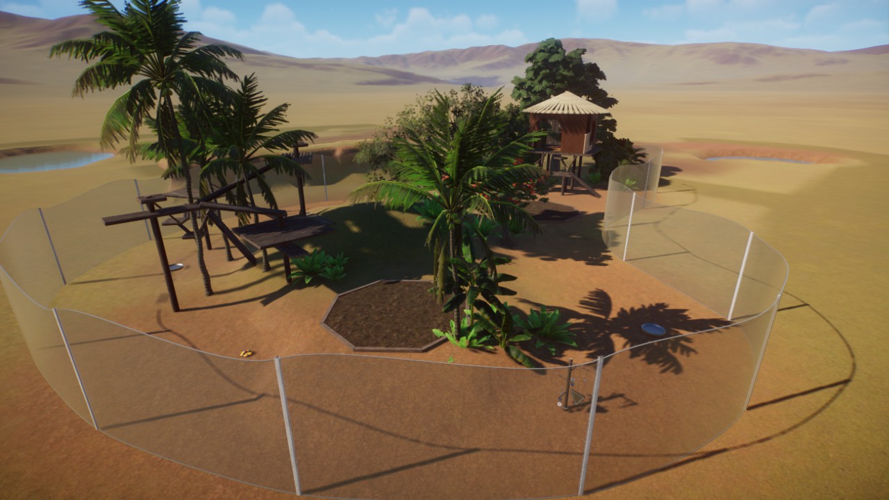Lemur's habitat