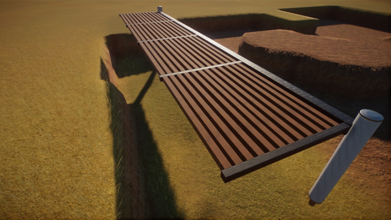 Wooden Awning