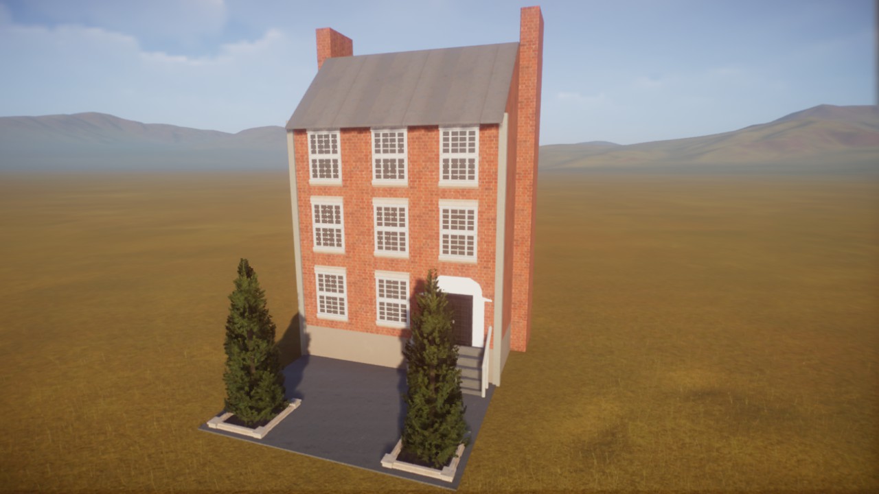 Large Brick Townhouse preview