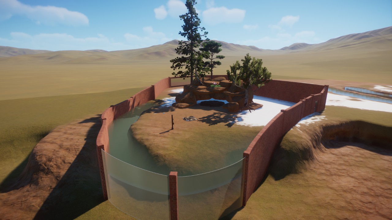 Wolf habitat