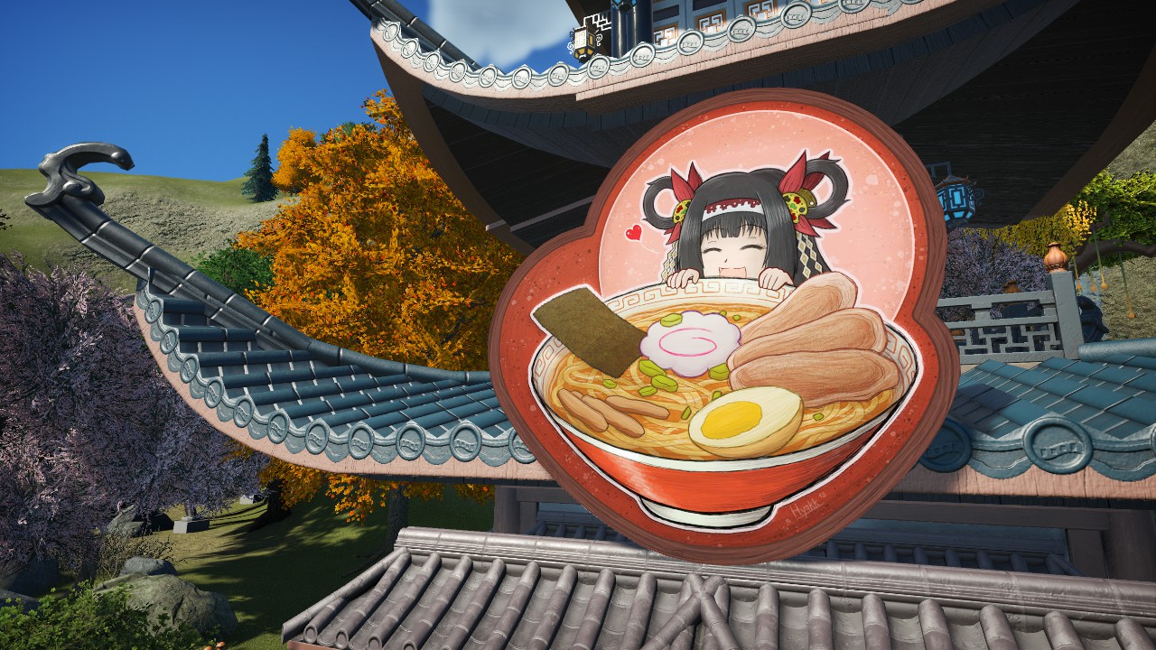 Hyakkanime - Chibi Ramen Sign - 4m
