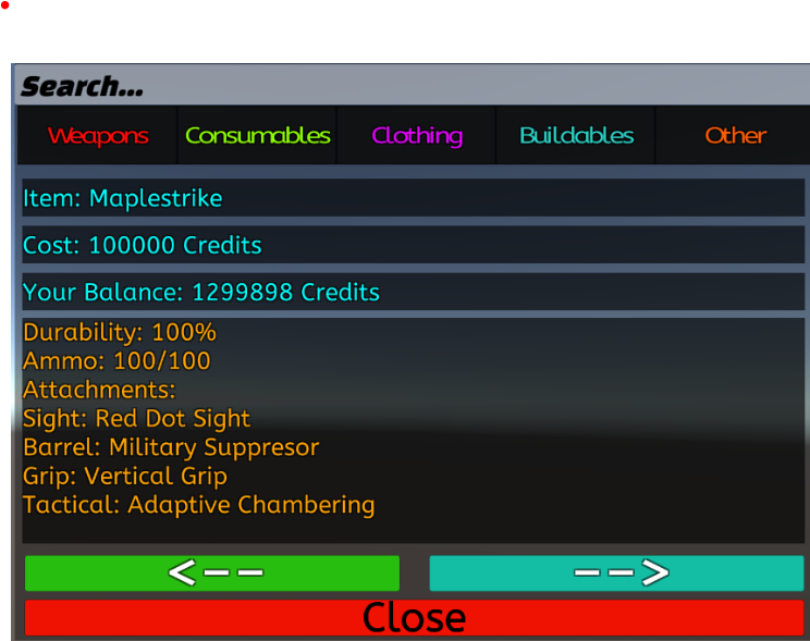 uShopUI - V4 – Unturned Mod