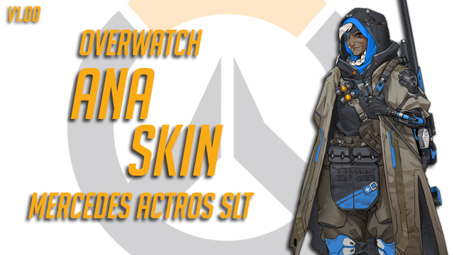 Overwatch Ana Skin v1.00 Mercedes Actros SLT