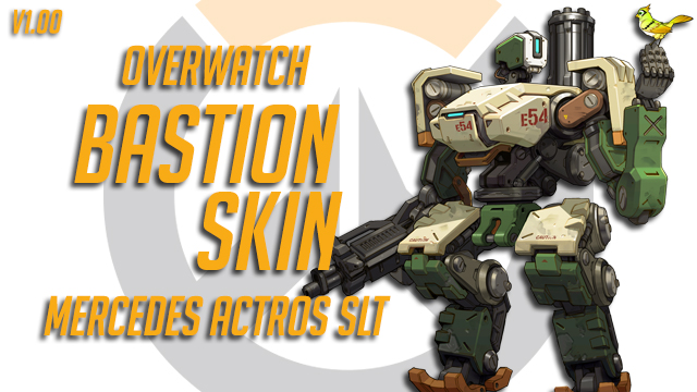 Overwatch Bastion Skin v1.00 Mercedes Actros SLT
