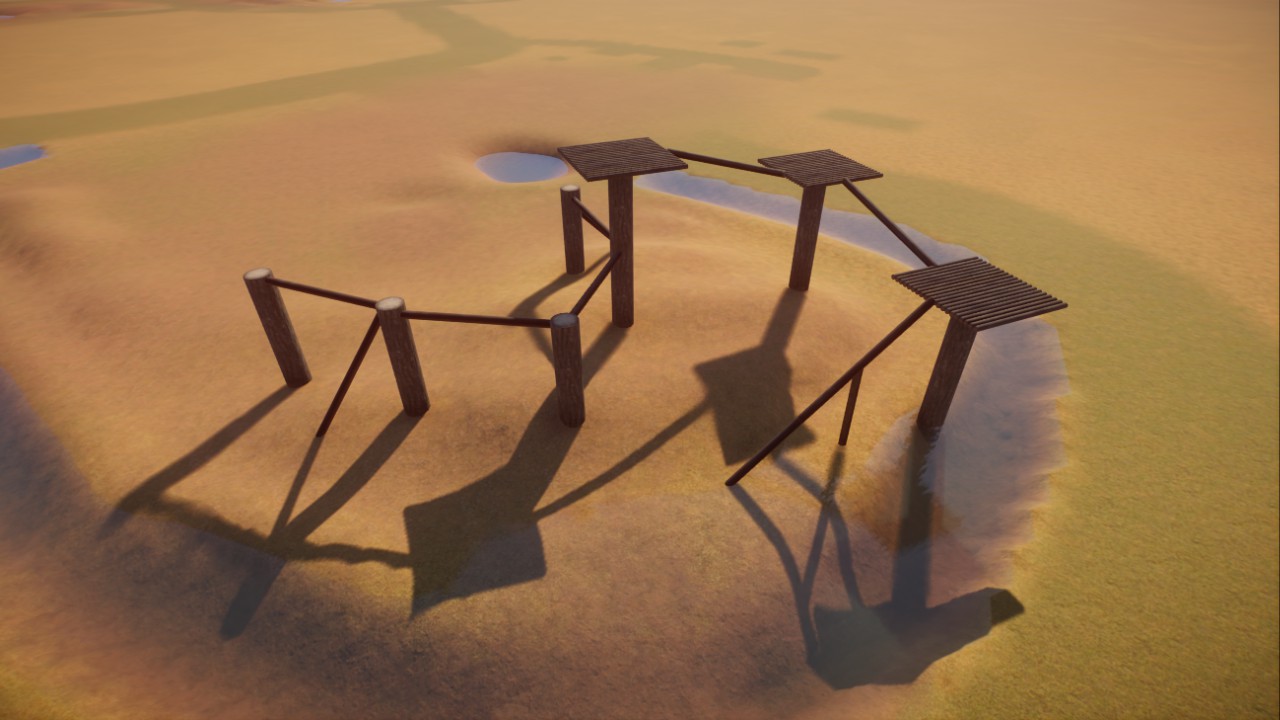 Petite structure pour gorille
