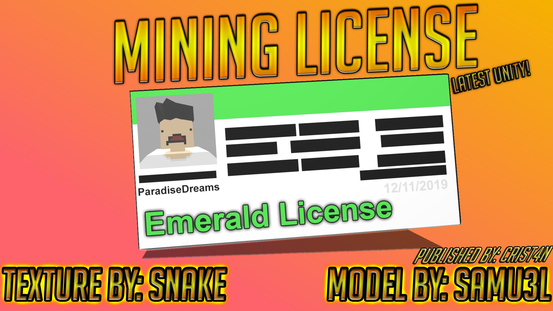 Mining License Mod – Unturned Mod