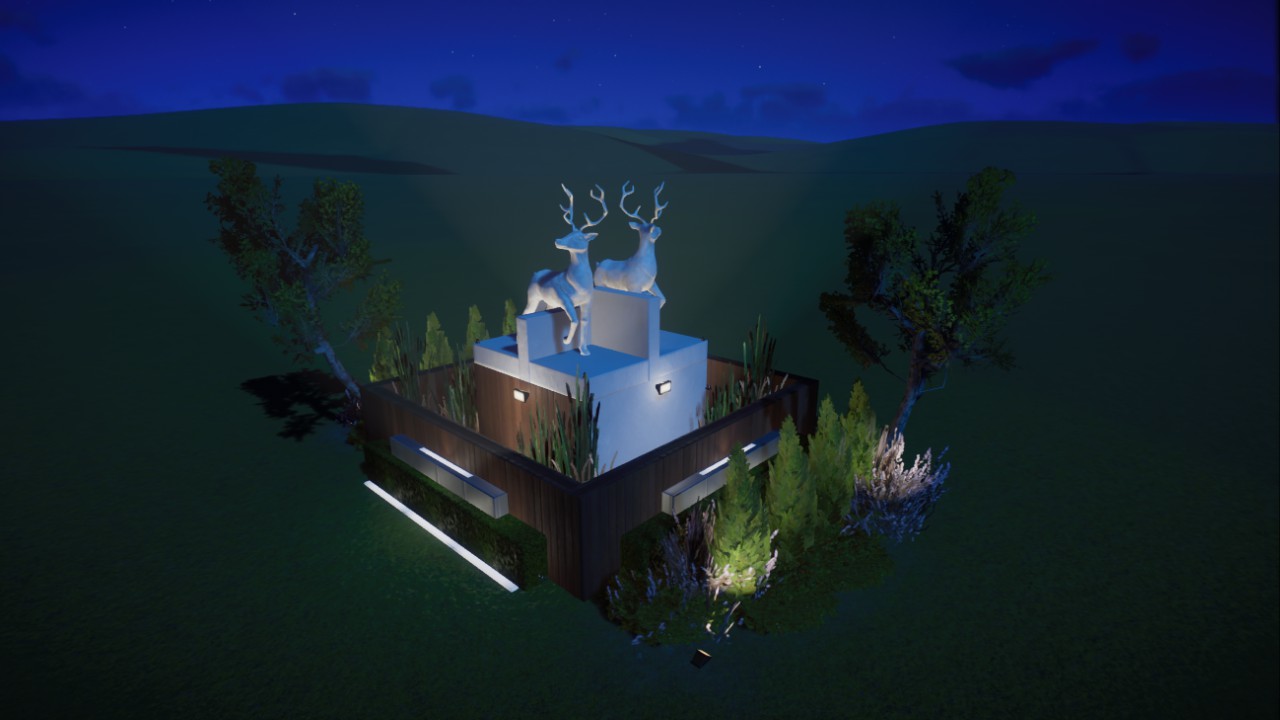 Deer Fountain