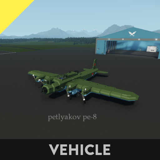 petlyakov pe8 ww2 soviet heavy bomber