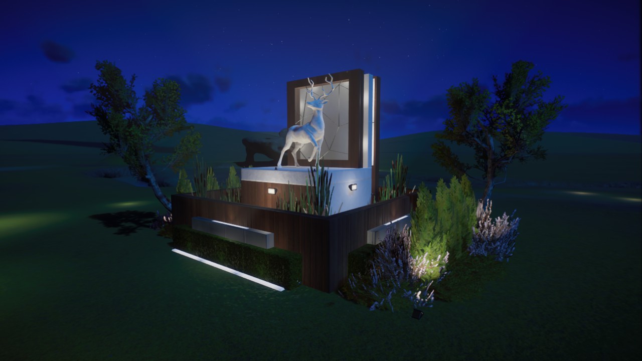 Deer Fountain Ver.02