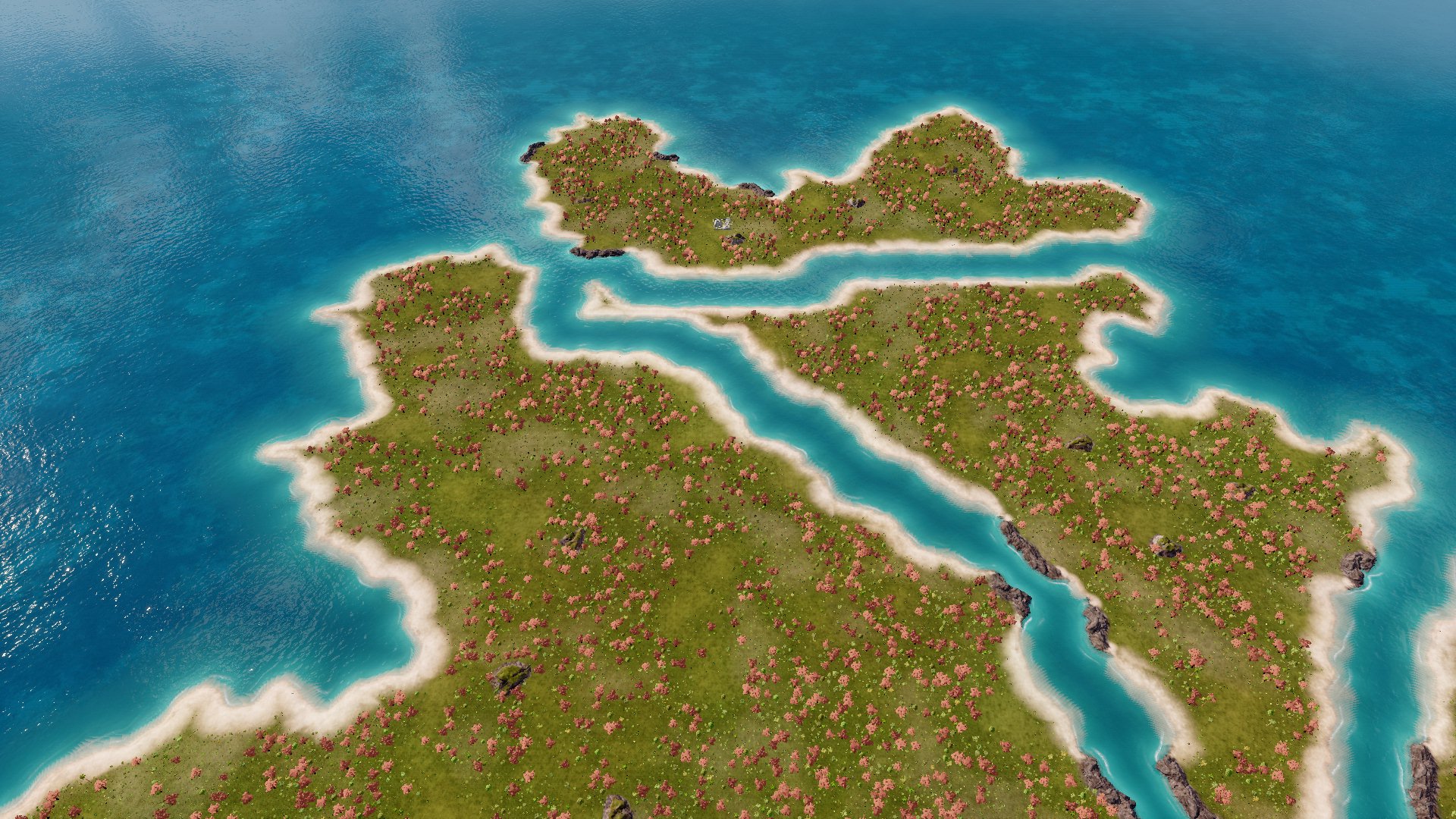 Huge. Rich Islands